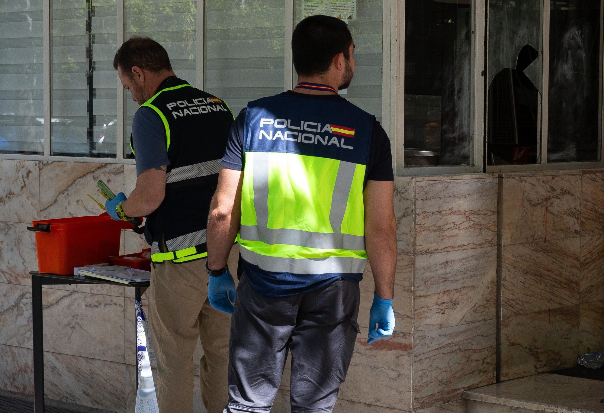 Robo en el bar Slalom en el barrio de Iturrama