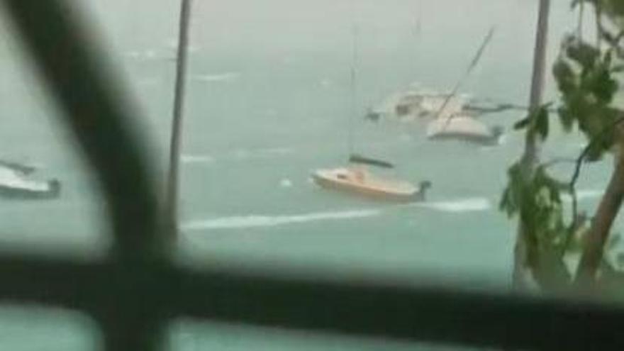 “Entró una cosa que no he visto jamás”: la brutal tormenta que volteó embarcaciones en Alloz