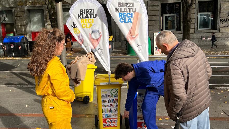 Reciclar tiene premio: Bilbao lanza una nueva campaña para el mes de noviembre