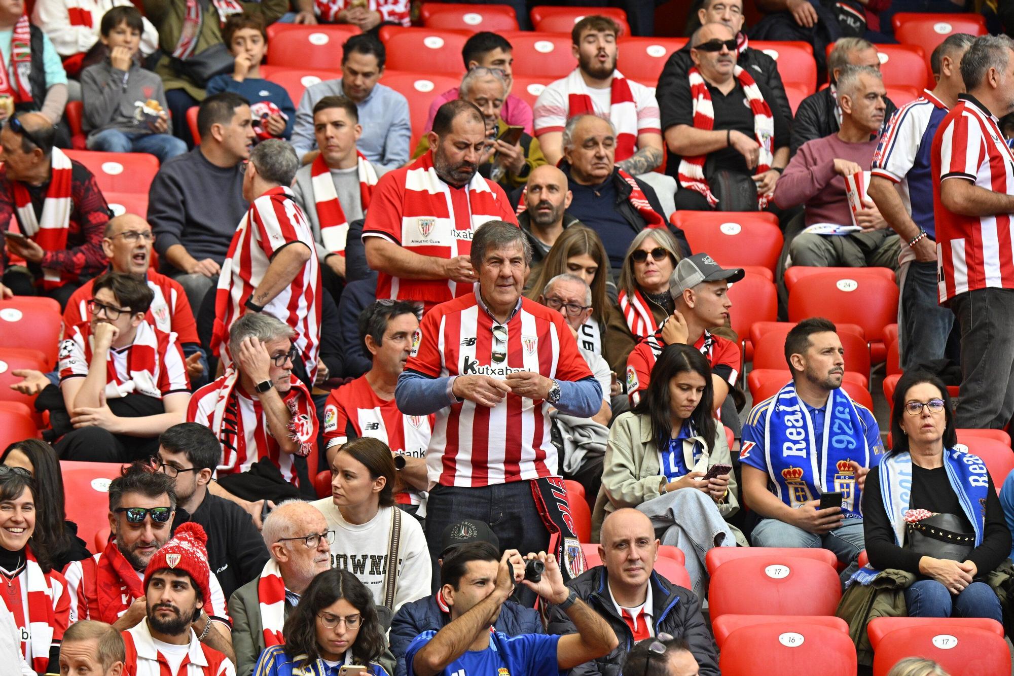 En imágenes: ¿Has estado en San Mamés viendo el Athletic-Real Oviedo? Búscate en nuestra galería