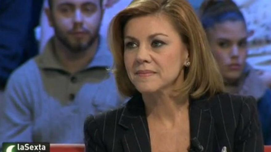 Cospedal sobre la corrupción: &quot;Hay menos que nunca&quot;