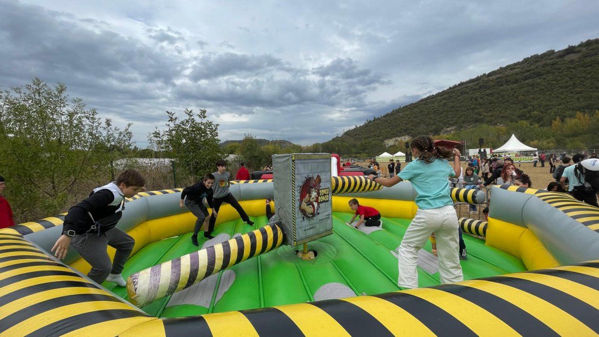 Fotos: Nafarroa Oinez 2025 en la ikastola Paz de Ziganda de Villava - Atarrabia