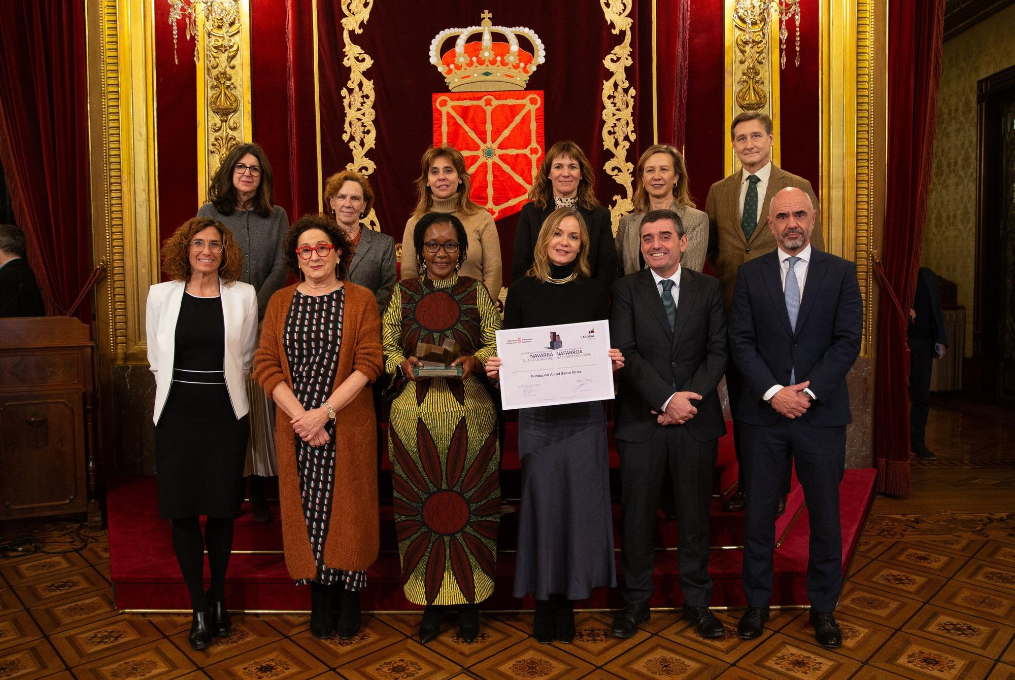 XXII Premio Internacional Navarra a la Solidaridad a la Fundación Amref Salud África