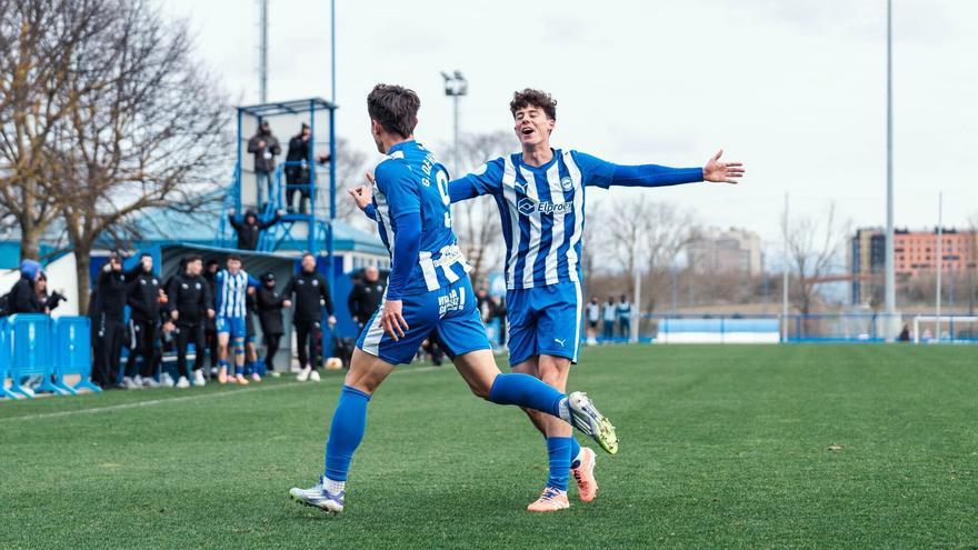 El filial del Alavés presenta su candidatura al 'playoff'