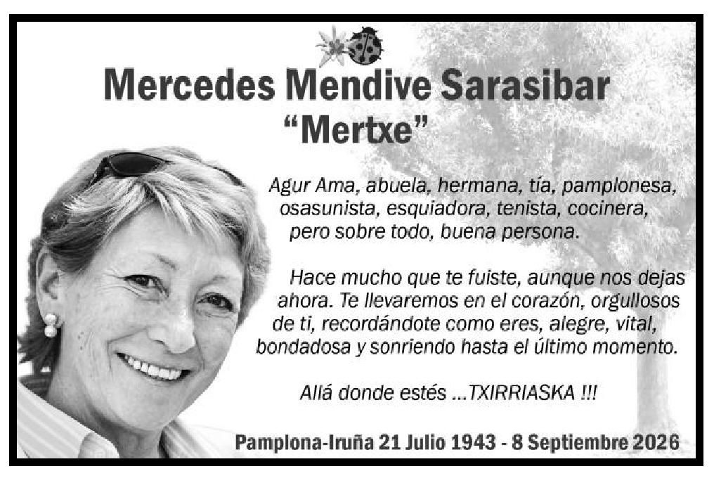 Mercedes Mendive Sarasibar