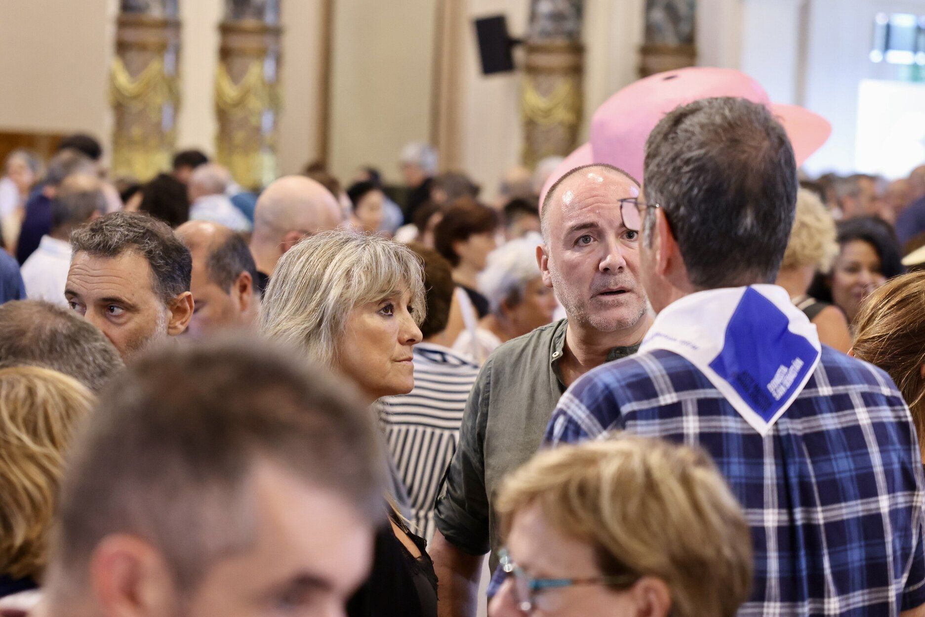 Goia recibe a las autoridades y agentes sociales