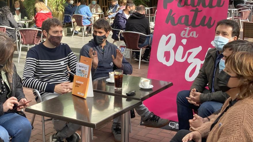Un 14,5% de las conversaciones en Galdakao son en euskera, con Usansolo a la cabeza (20,7)