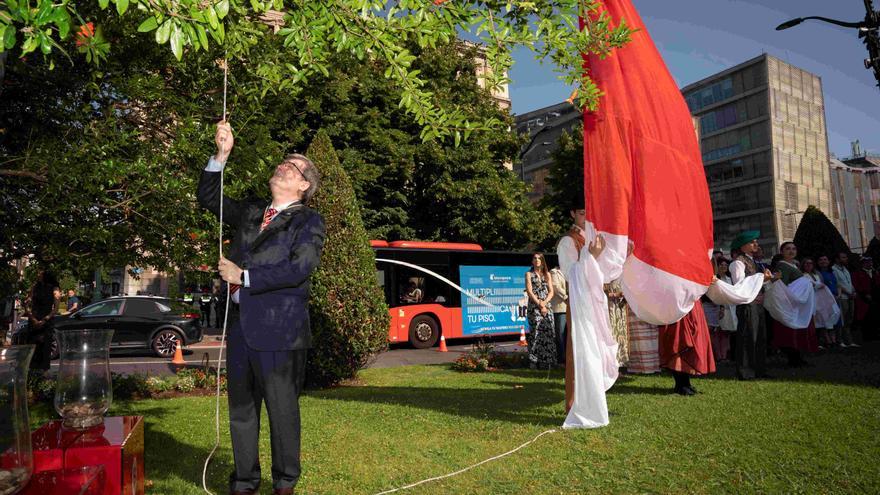 Aburto, Bilboren 726. urteurrena ospatzeko ekitaldi instituzionalaren buru