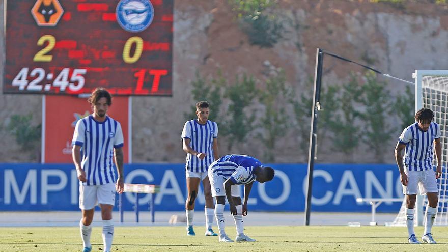 El Alavés cede ante la superioridad de los 'Wolves'