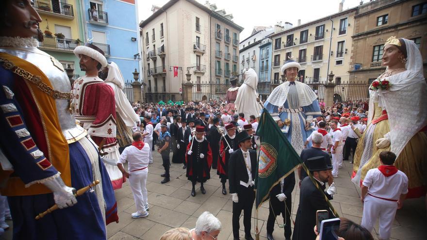 Pamplona cierra, en Cuerpo de Ciudad, un multitudinario Privilegio de la Unión