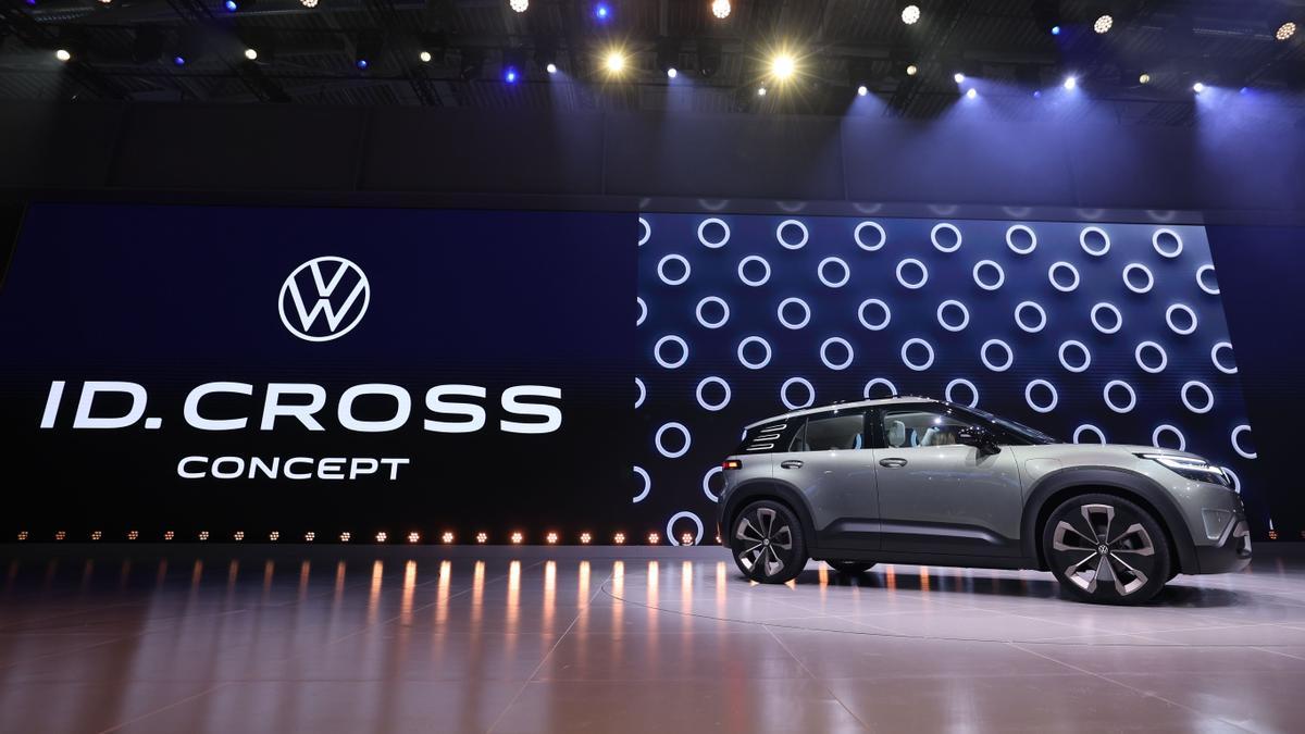 Presentación en Múnich del VW ID. Cross Concept que se fabricará en Navarra Presentación en Múnich del VW ID. Cross Concept que se fabricará en Navarra
