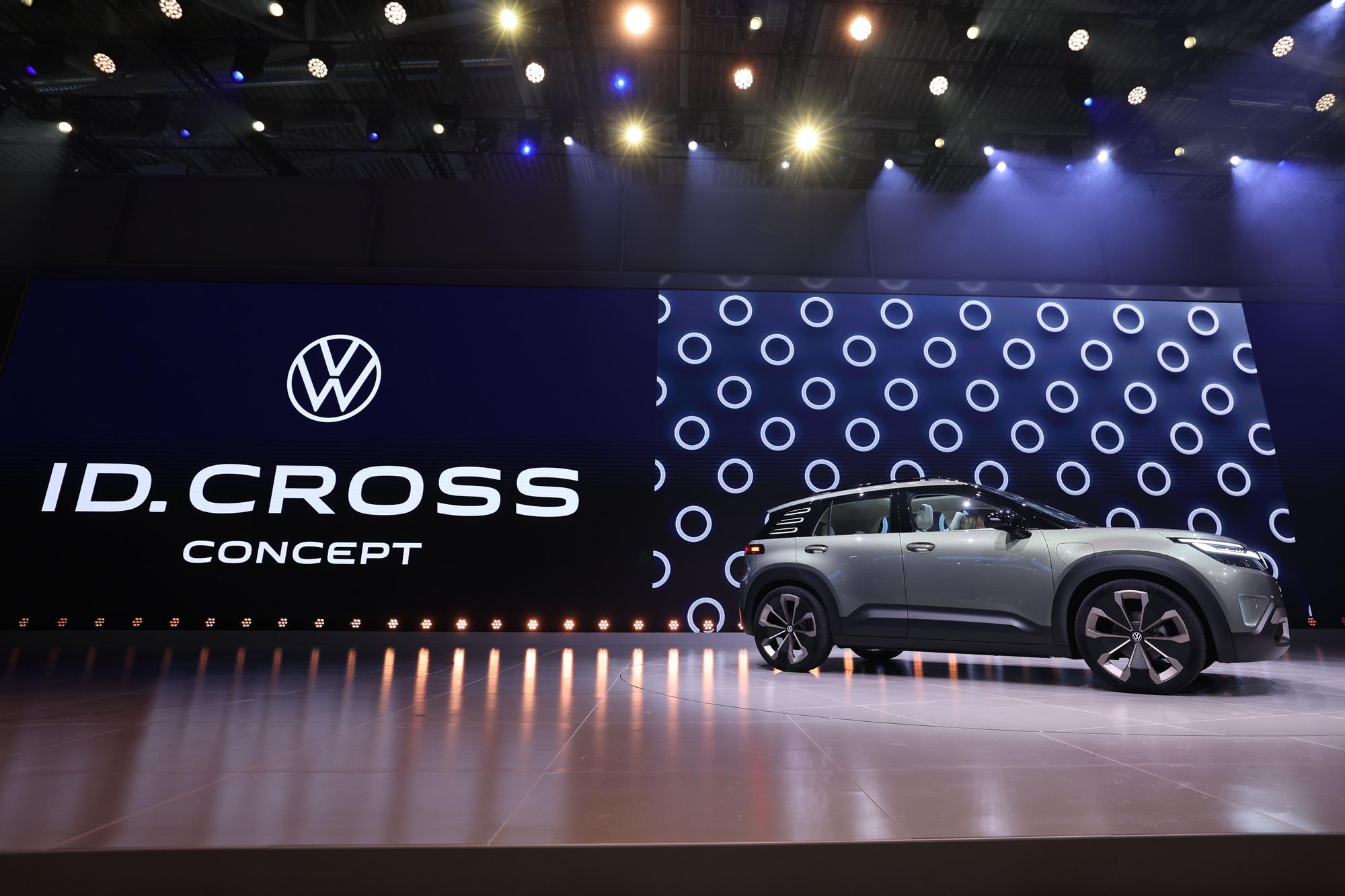 Presentación en Múnich del VW ID. Cross Concept y del Skoda Epiq que se fabricarán en Navarra