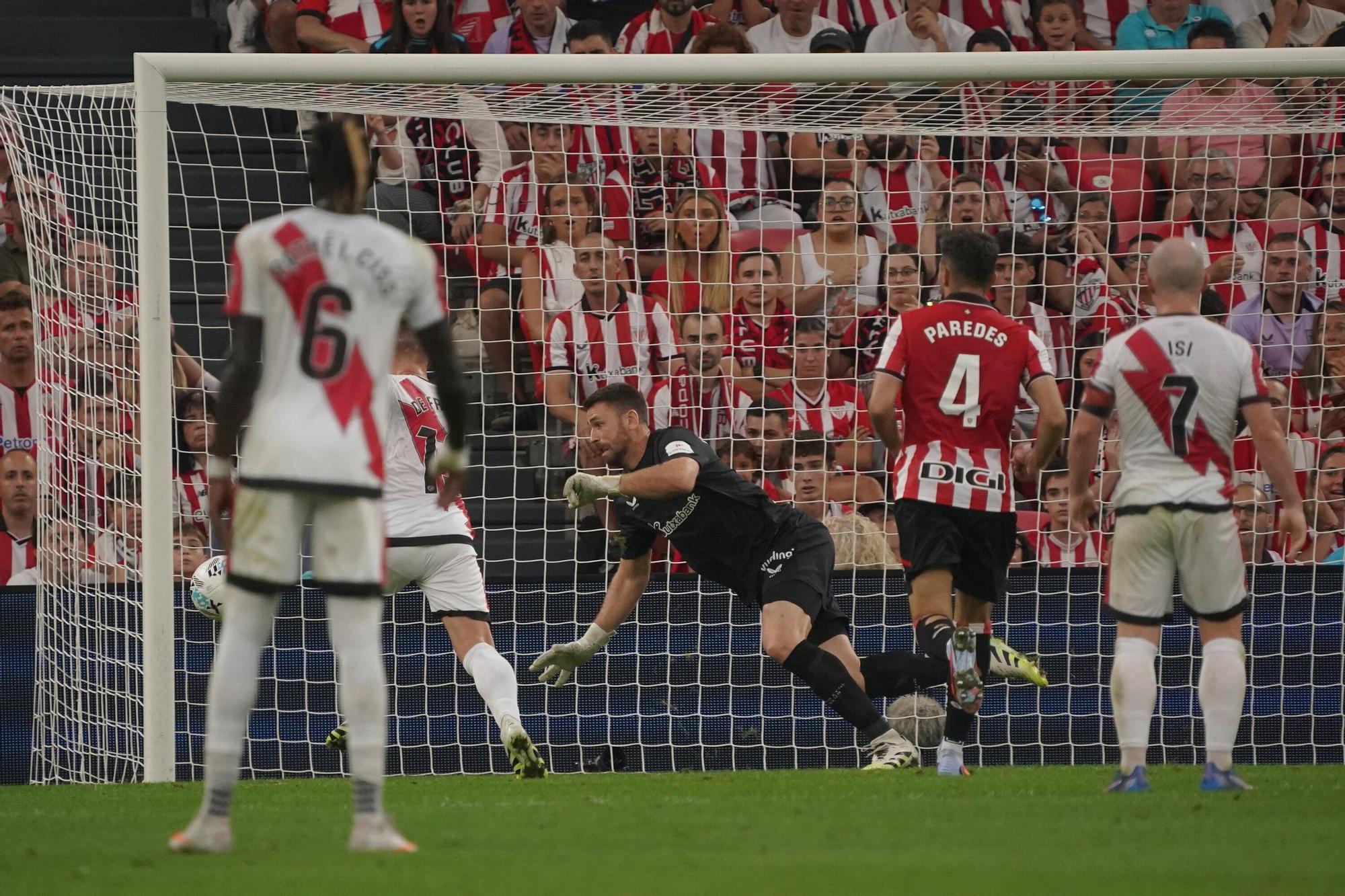 El Athletic - Rayo Vallecano, en imágenes