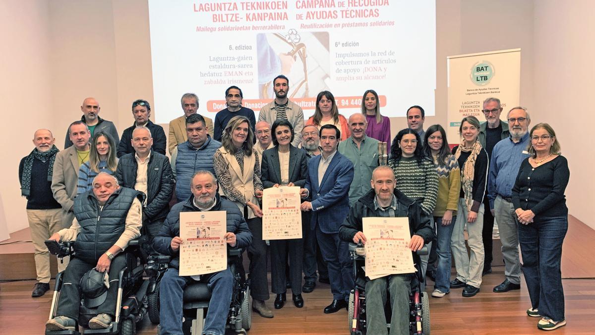 Acto de presentación de la campaña.