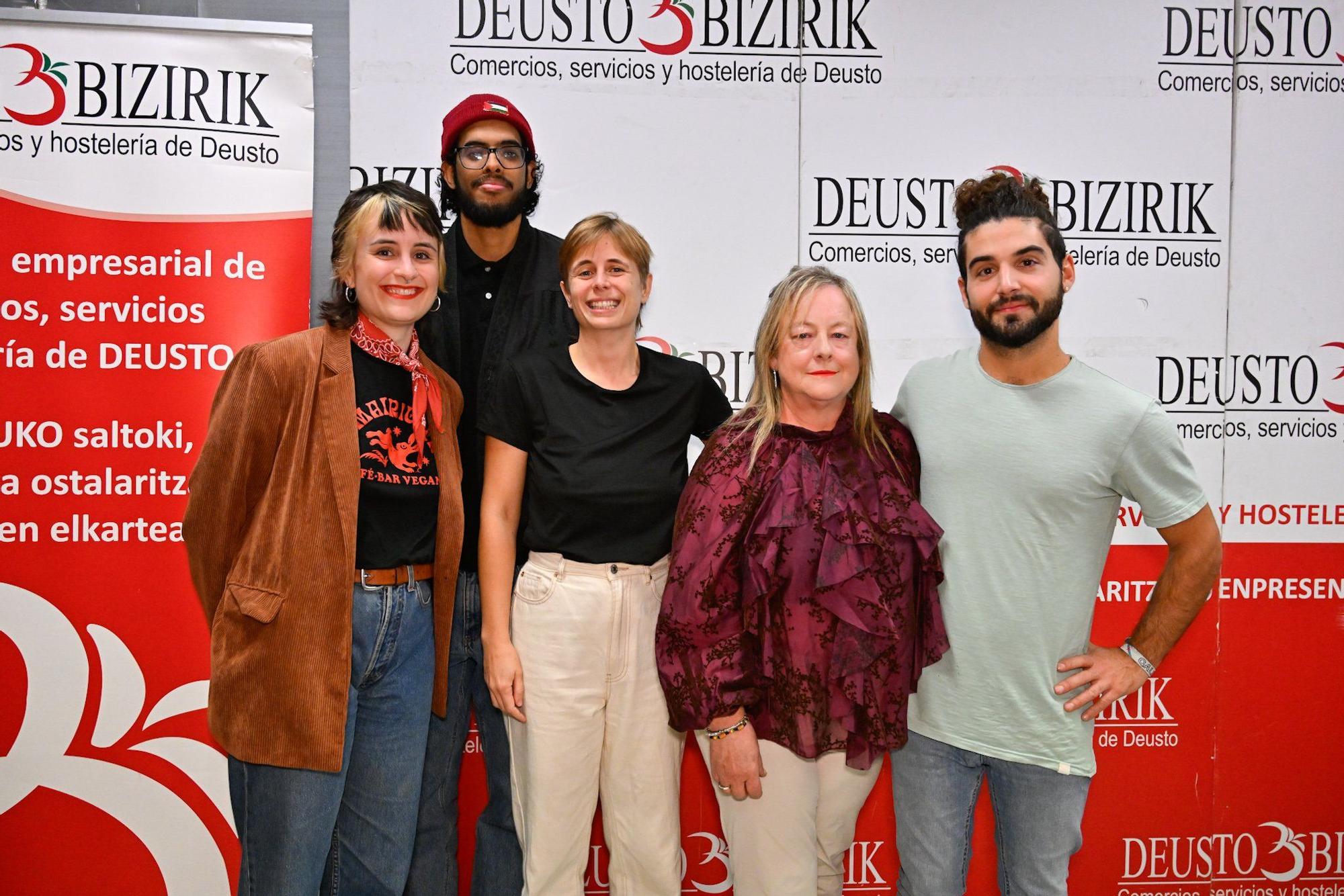 Marta Ferranz, Omar Langhar, Inés Nebreda, Rocío Redondo y Joel Gallego.