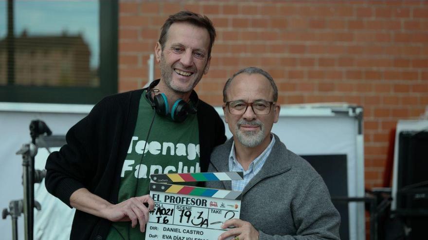 El guionista y director navarro Daniel Castro rueda &#039;El profesor&#039; en Asturias