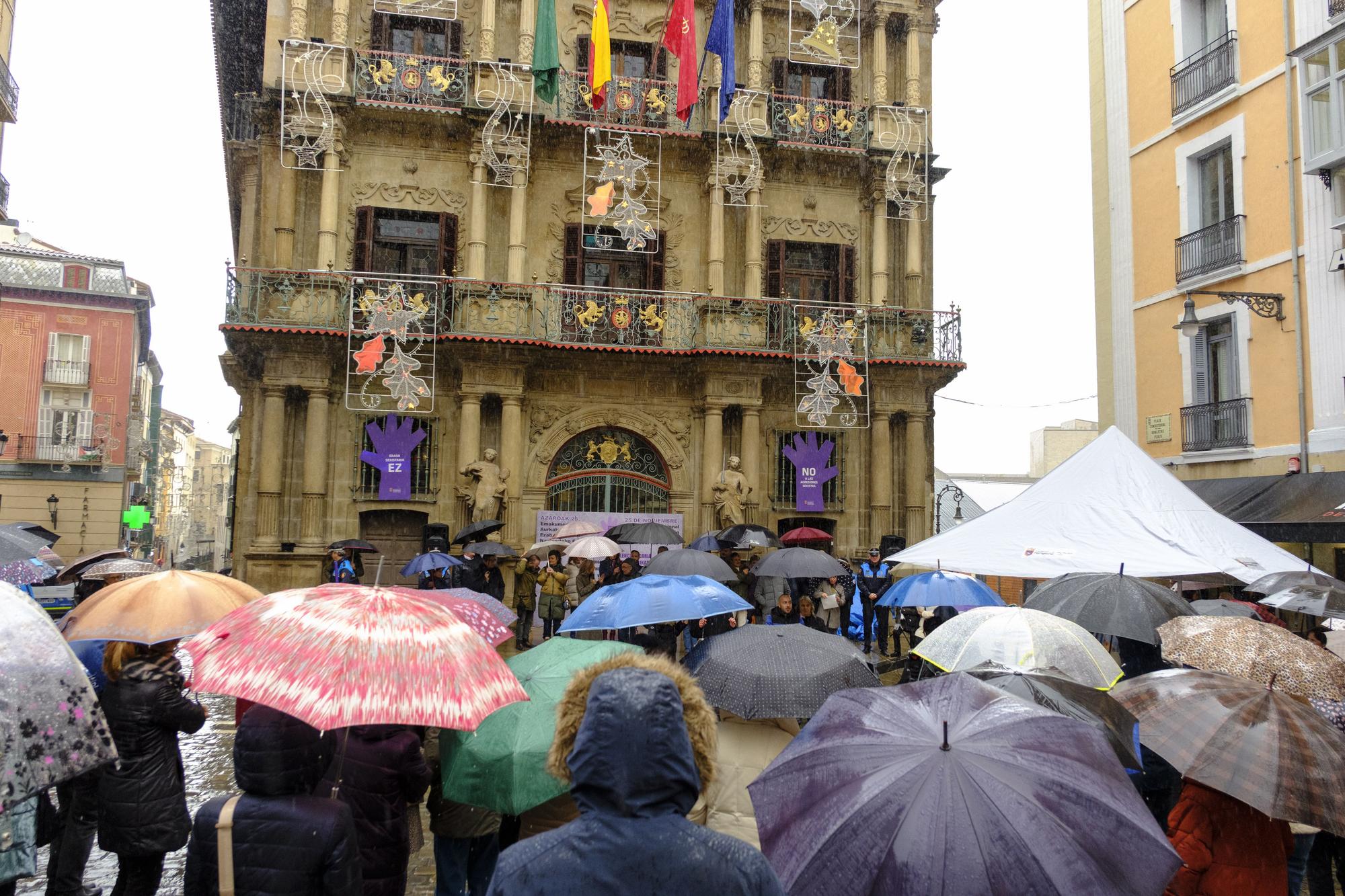 Navarra sale a la calle  este 25N contra la violencia machista