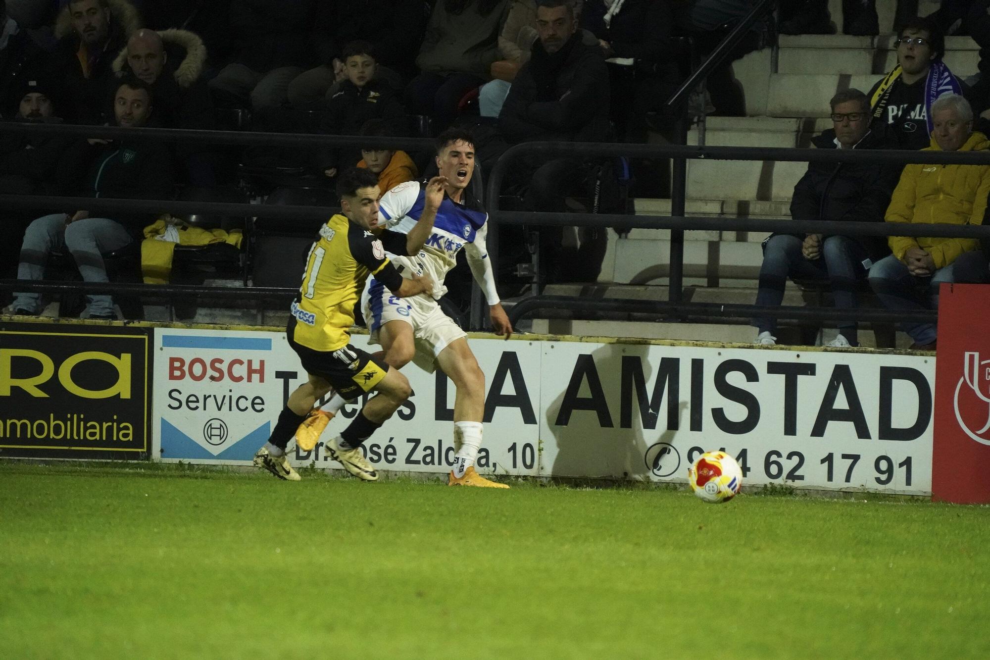 El Portugalete-Alavés, en imágenes