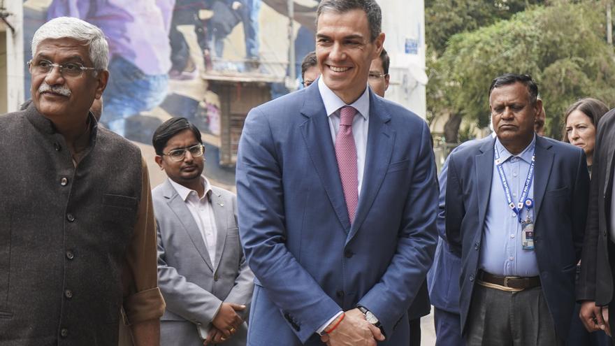 Sánchez y el primer ministro de India abogan por avanzar hacia una IA “centrada en las personas”