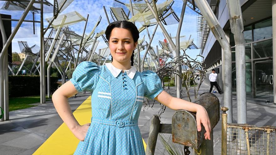 Así es la historia de la actriz que encarnará a Dorothy: de acomodadora en el Euskalduna a protagonista del Mago de Oz