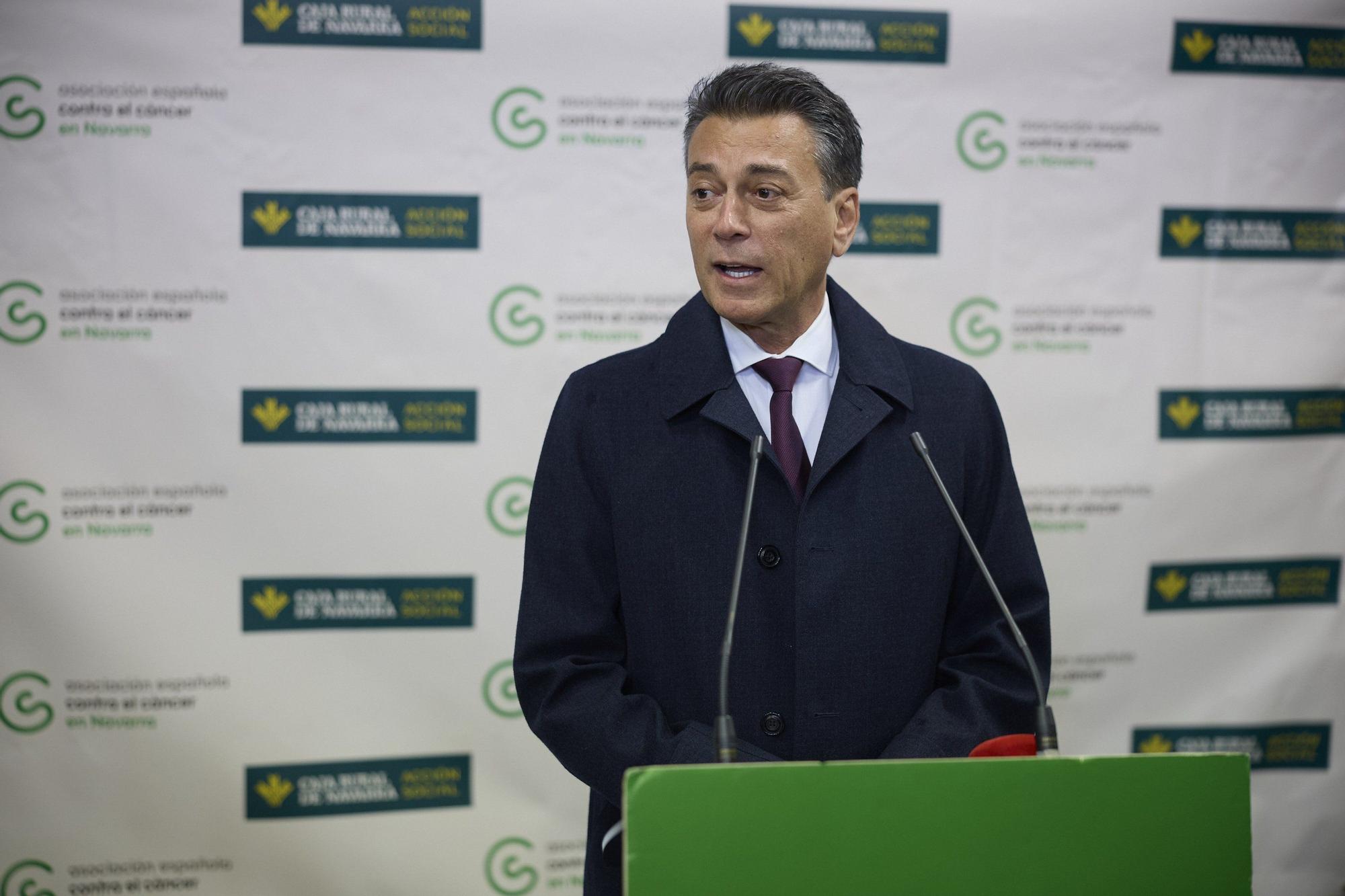 Colocación de la primera piedra del nuevo espacio abierto de la AECC 'La casa de la Vida'