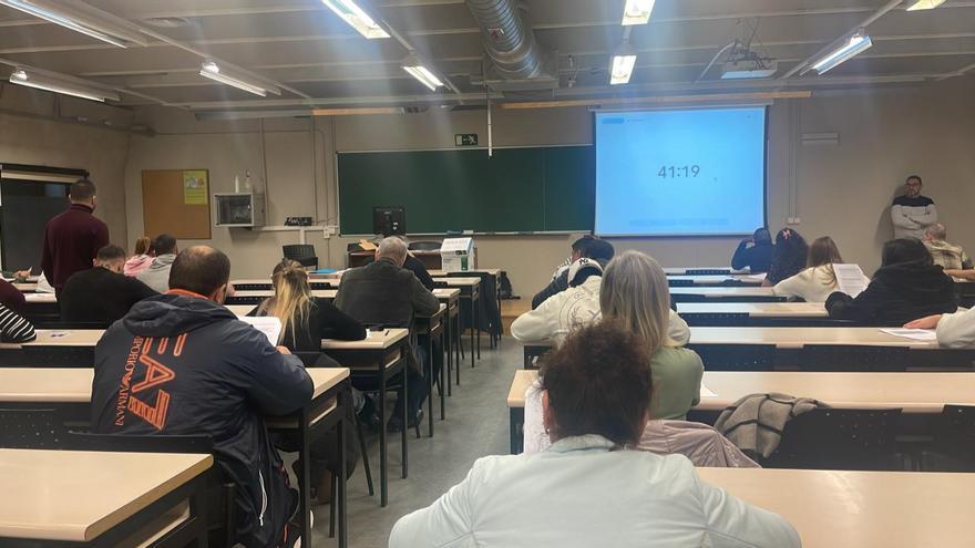 El 48,7% de los inscritos se presenta al primer examen en Navarra para habilitación de porteros de locales de ocio