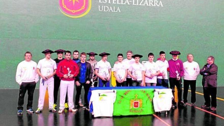 Campeones y finalistas de las seis categorías cuya ronda final se celebró el pasado domingo.