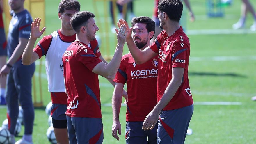 Osasuna continúa con su puesta a punto para recibir al Betis