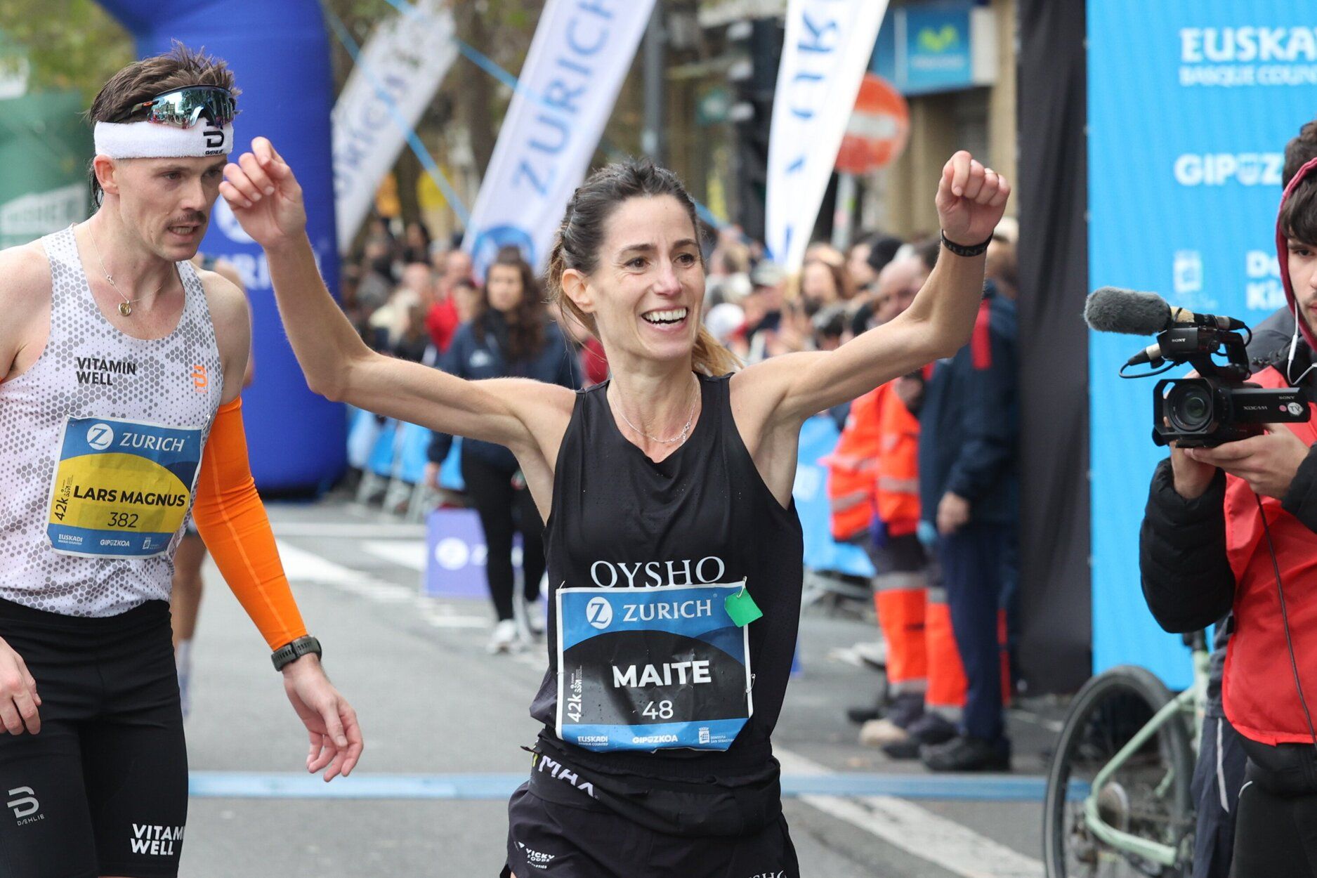 La 46 edición de la Maratón de San Sebastián, en imágenes