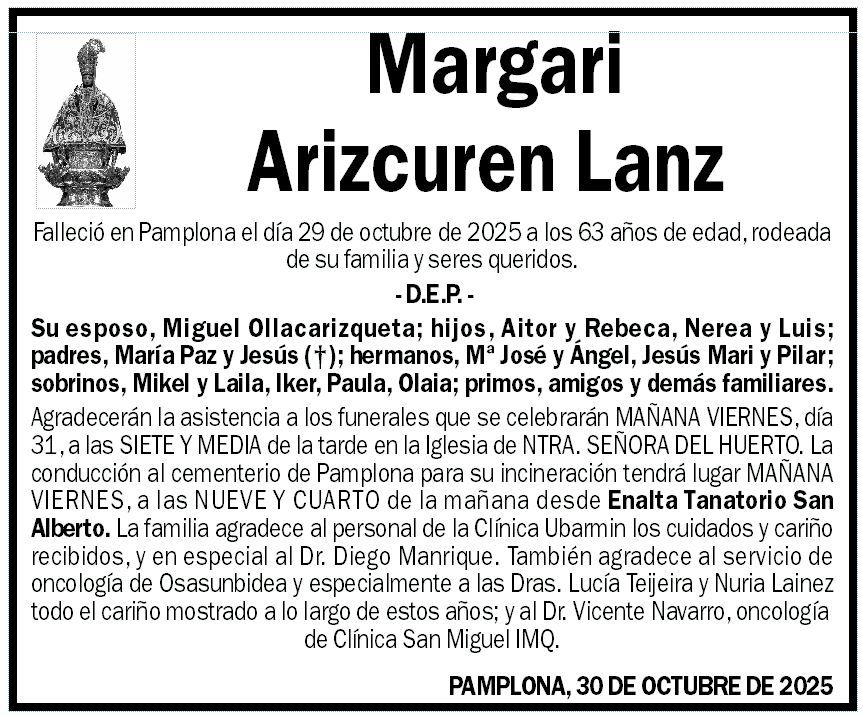 Margari Arizcuren Lanz