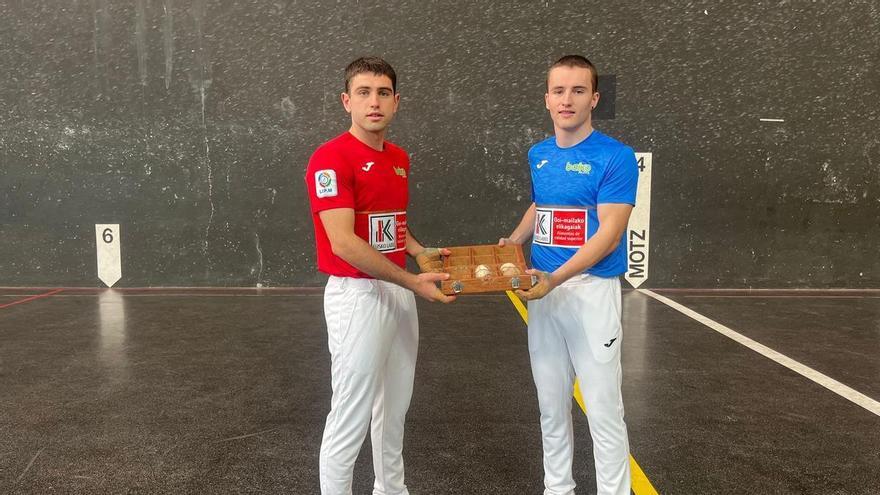 Senar y Amiano ponen la dinamita para la final del Cuatro y Medio Serie B