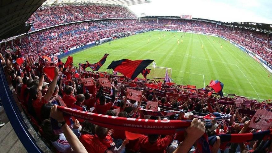 Osasuna no permitirá la exhibición de pancartas que no sean comunicadas previamente a la entidad, como hace la afición local