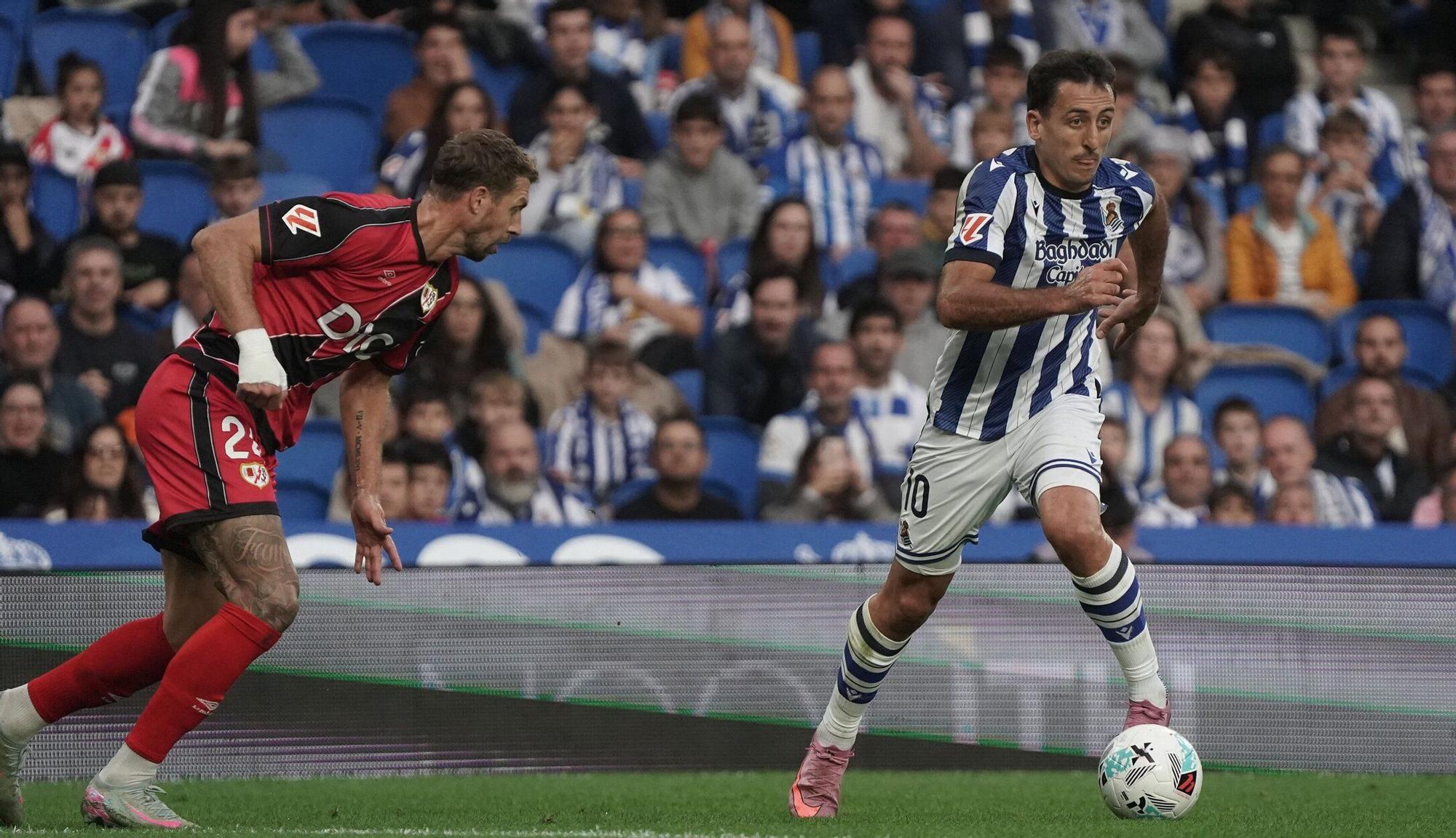 Las mejores imágenes del Real Sociedad - Rayo Vallecano