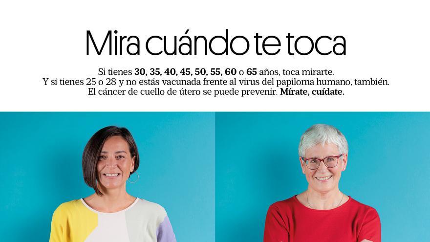 El programa de detección precoz de cáncer de cuello de útero incorpora por primera vez a mujeres de 25 y 28 años