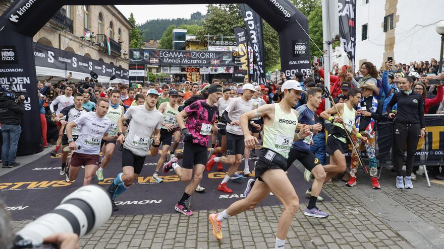 Elhousine Elazzaoui repite victoria en la Zegama-Aizkorri con Kilian Jornet alejado del triunfo