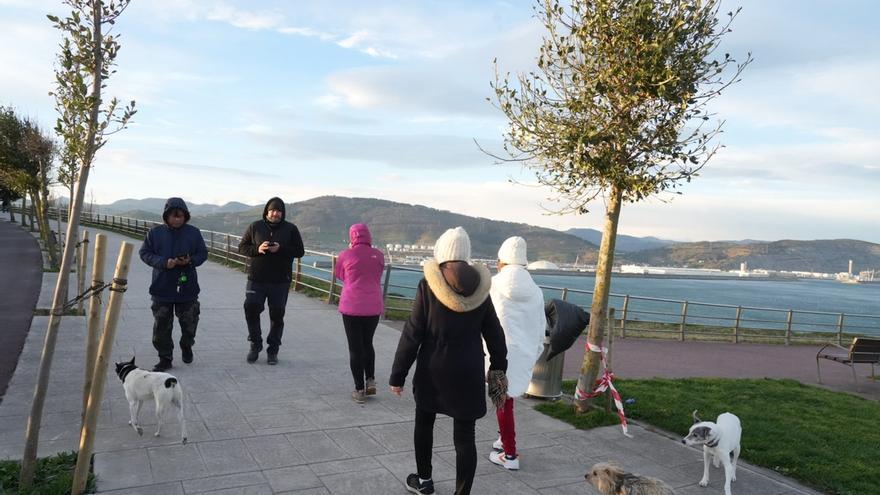 Las rachas de viento superan los 120 km/h en varios puntos de Bizkaia