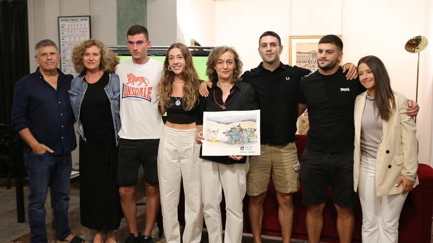 Los reporteros gráficos de Navarra despiden a Txemari Moreno con un reconocimiento póstumo