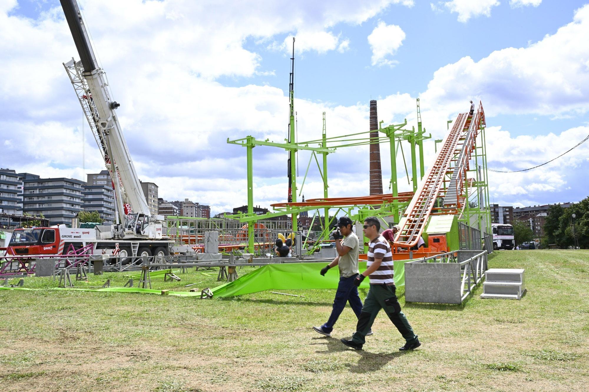 En fotos: las barracas se despiden del parque Etxebarria hasta el año que viene