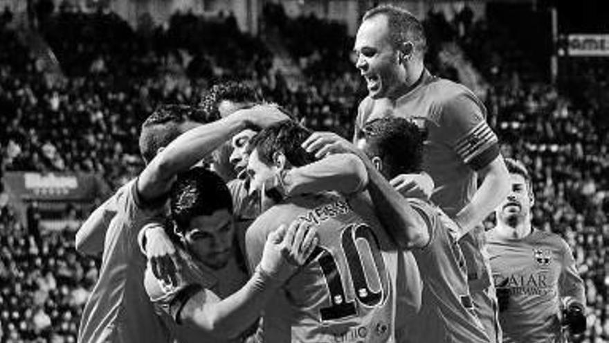 El Barcelona recupera su pegada  y con uno más se mete en la final