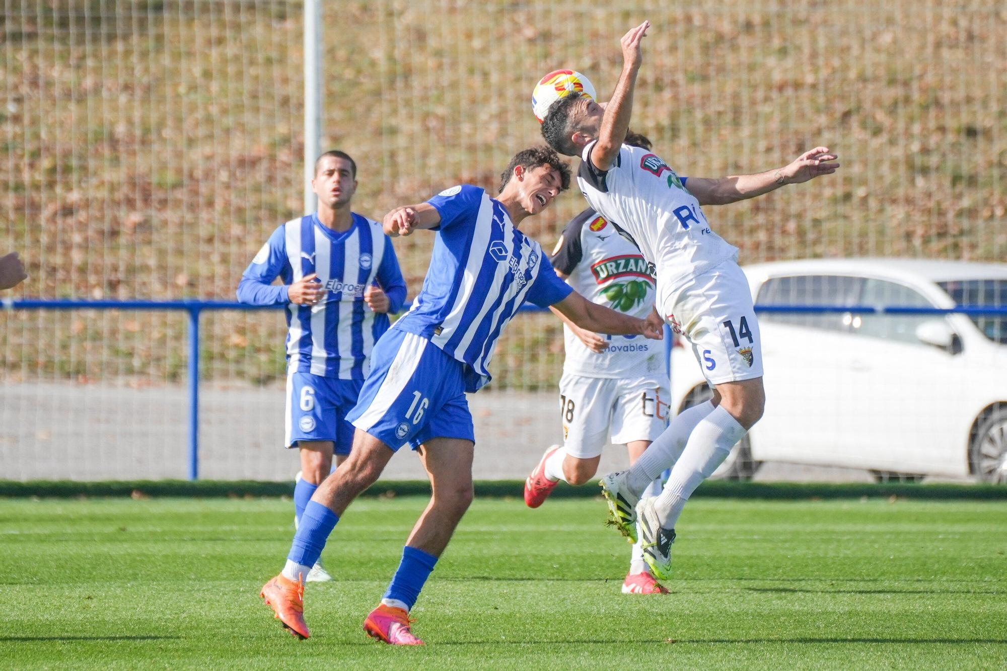 En imágenes: Alavés B derrota al Tudelano