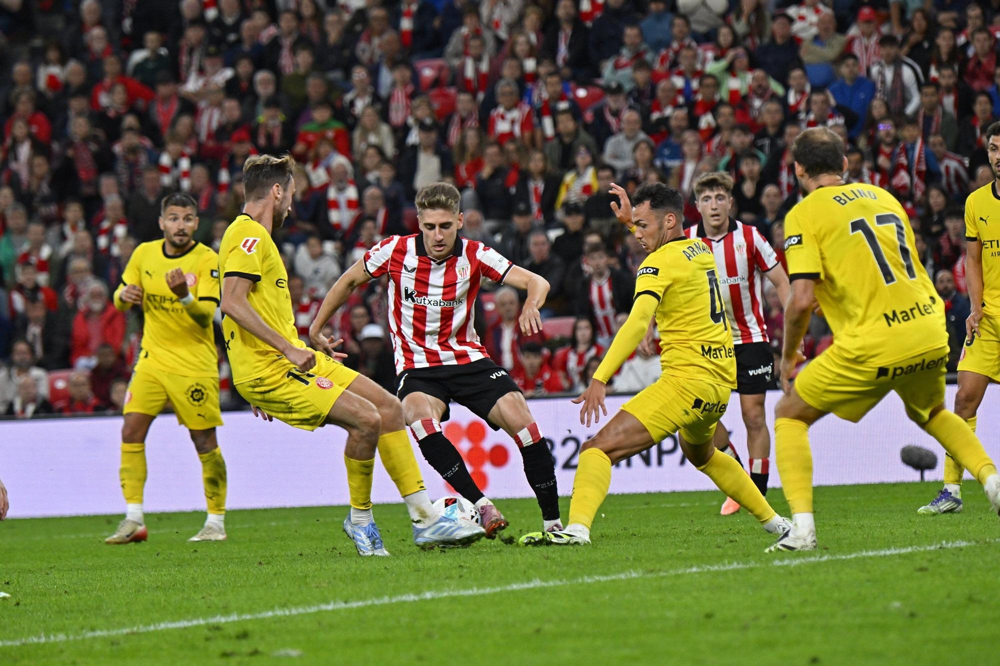 El Athletic-Girona, en imágenes