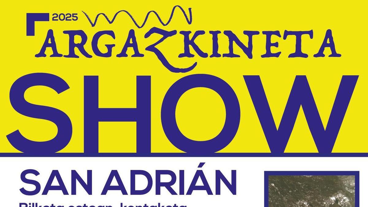 &#039;Argazkineta Show&#039; San Adrian auzora helduko da.