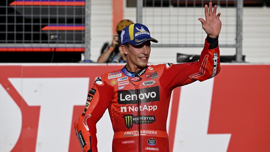 Marc Márquez, campeón del mundo de MotoGP