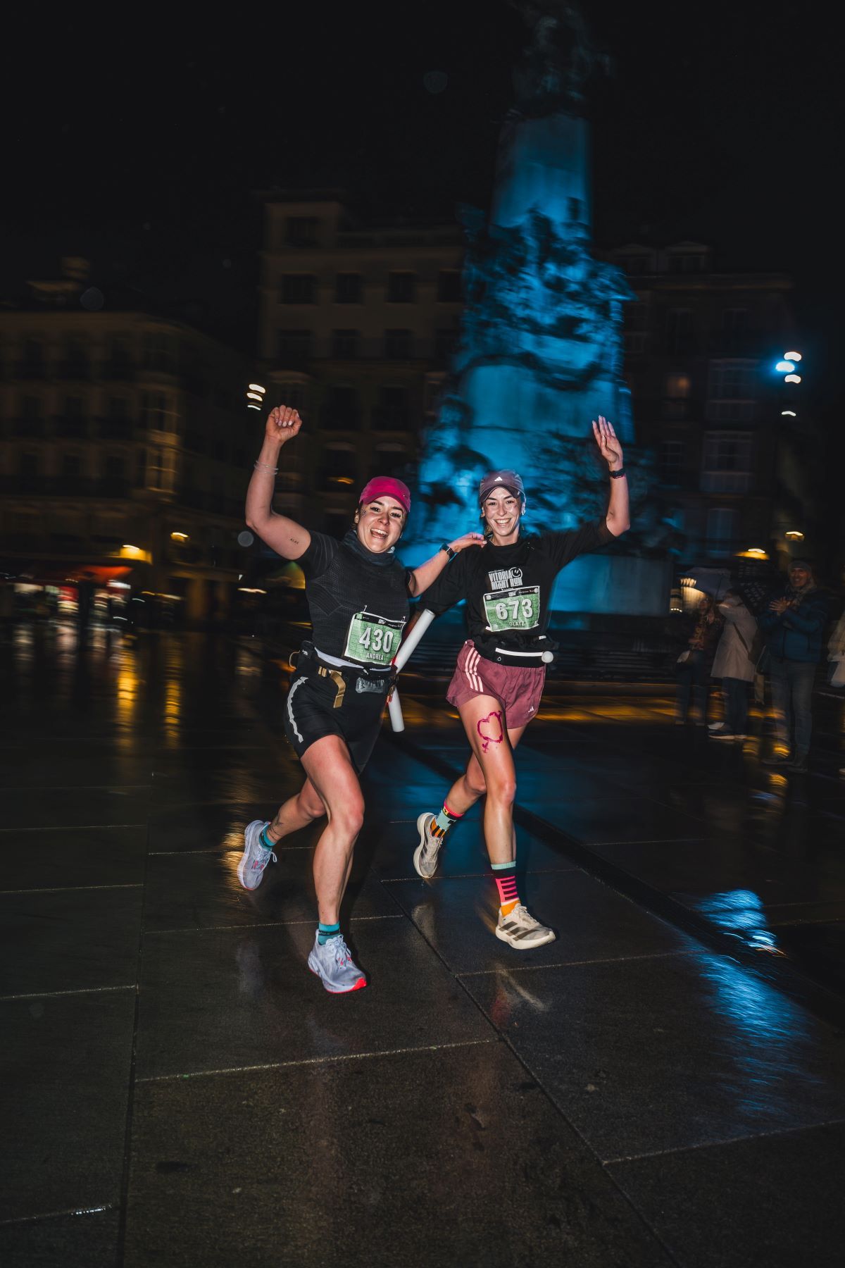 Las mejores imáganes de la Giroa Veolia Vitoria Night Run