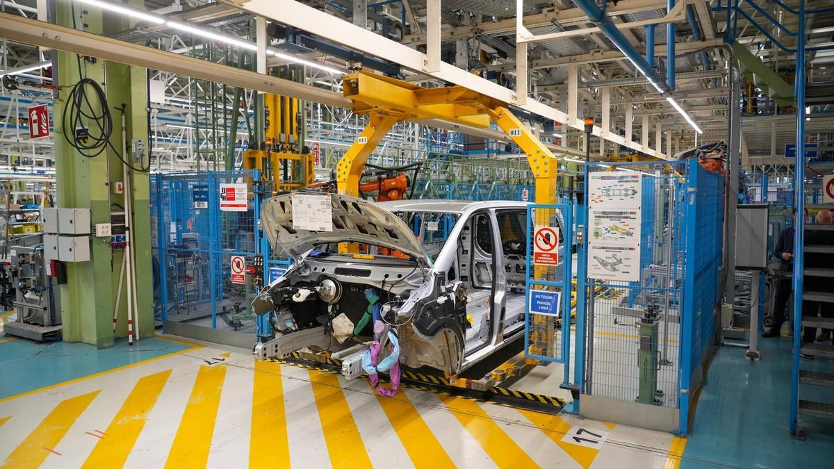 Imagen de archivo de la planta de Mercedes-Benz de Vitoria. Imagen de archivo de la planta de Mercedes-Benz de Vitoria.