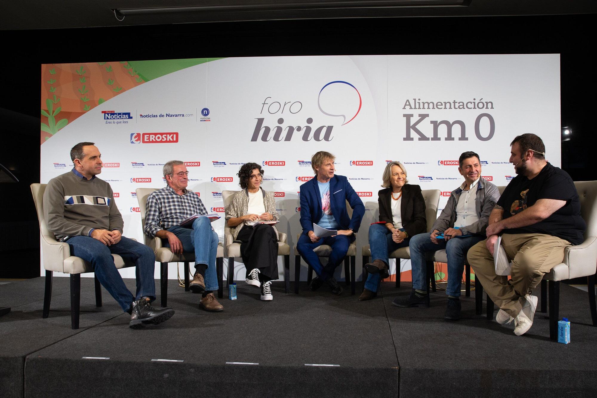 Fotos del Foro Hiria: "Alimentación km 0"