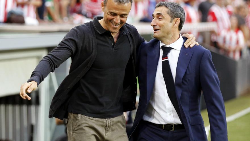 Valverde es el técnico al que más veces se ha enfrentado Luis Enrique
