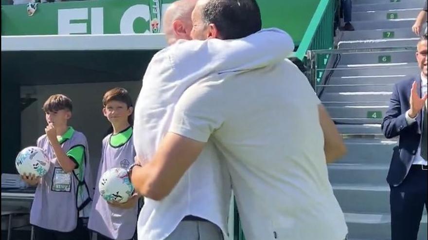 La emoción de los Sarabia en Elche