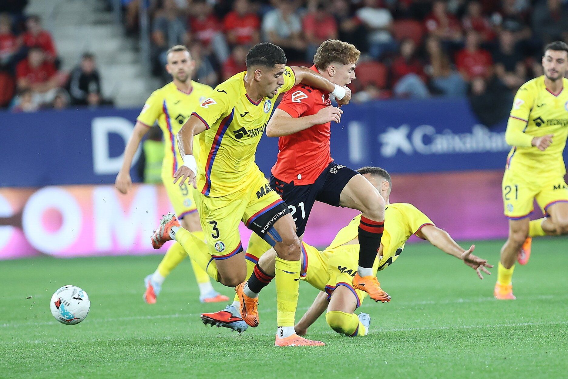 Fotos del Osasuna-Getafe en El Sadar