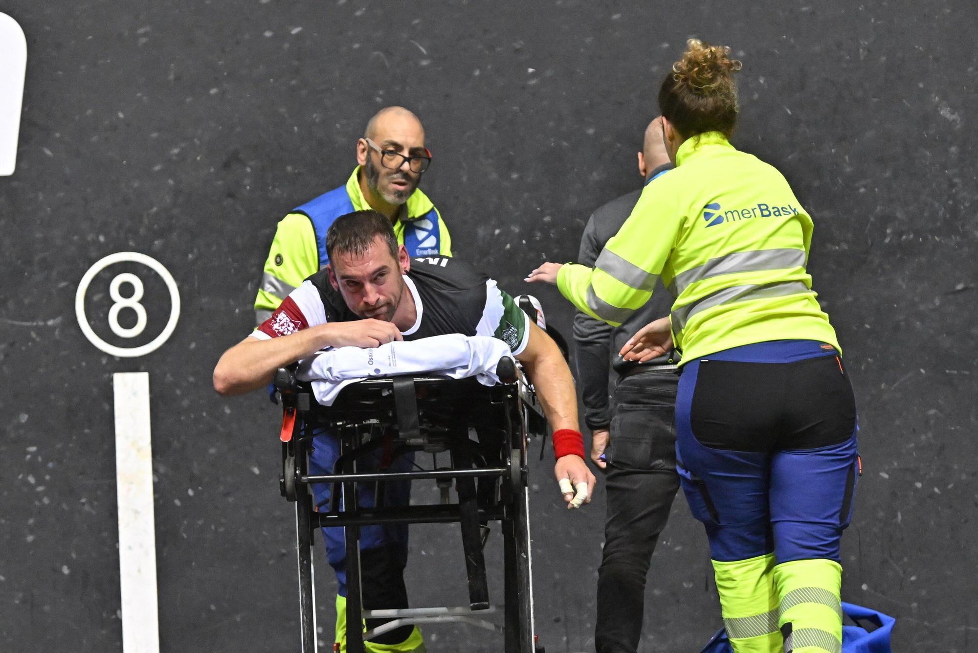 En imágenes: Final de pala corta de la Liga de Naciones de 36 metros entre Euskal Selekzioa y Francia